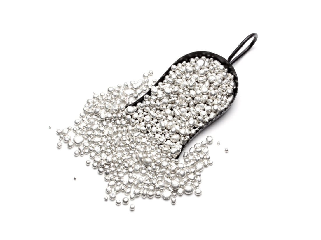 What is sterling silver, the photo is of silver nuggets ready for casting in jewellery making