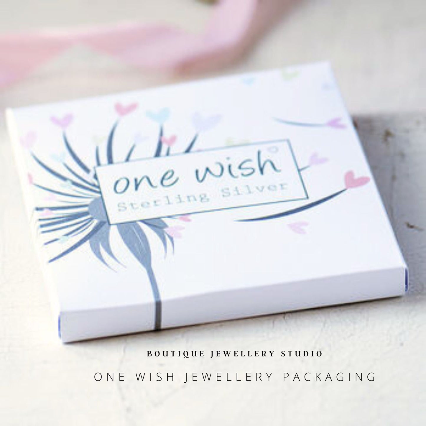 One Wish jewellery display box Grace & Valour for my sterling silver jewellery collections