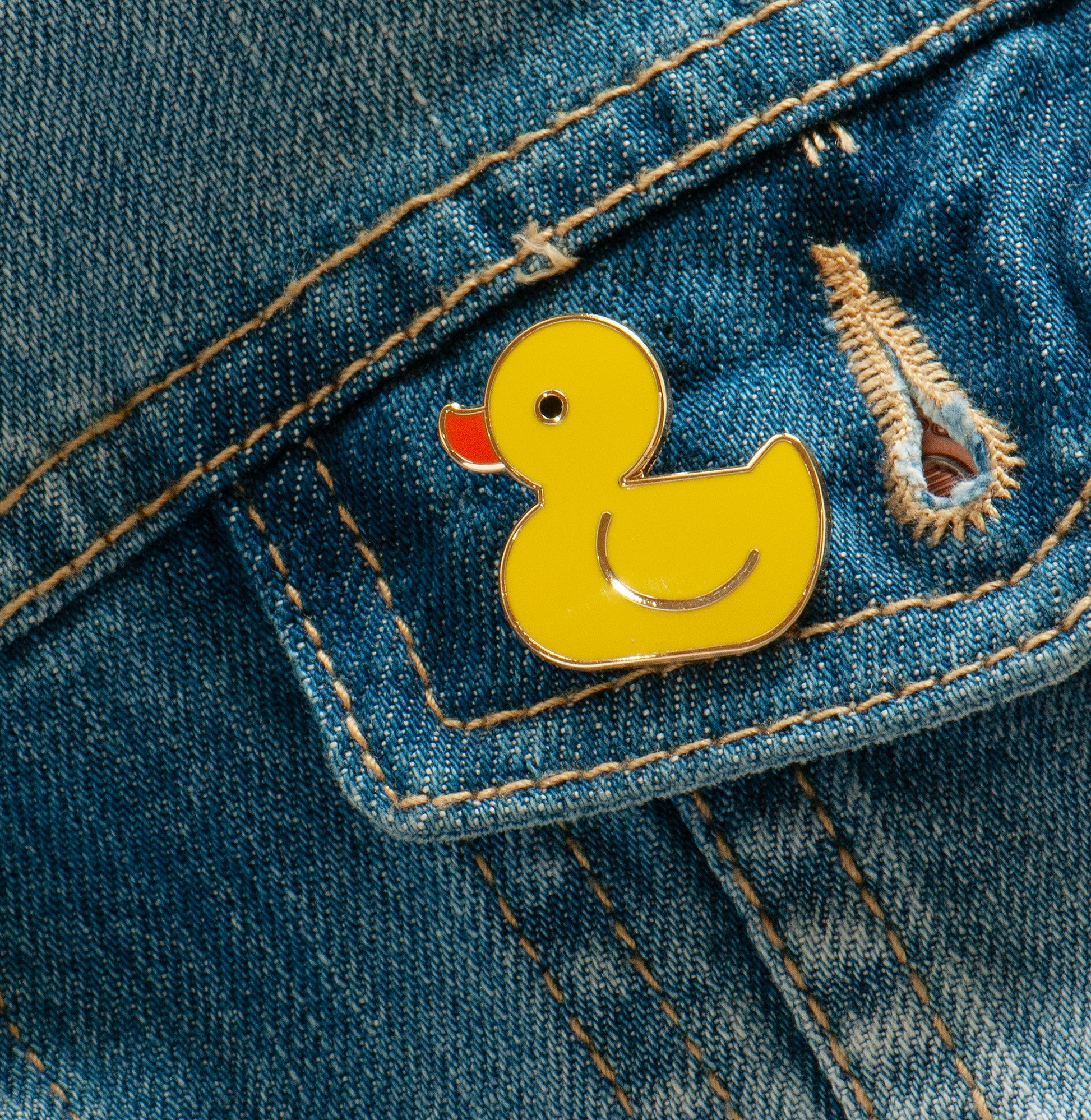 Ducks in a row Quote rubber duck enamel lapel pin cute, gifts under £10, duck lovers pin, duck collectors gift, positive mental health gift, cute duck pin, 