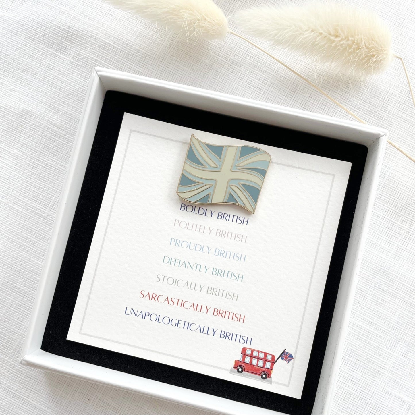 English Flag Flying Enamel Pin