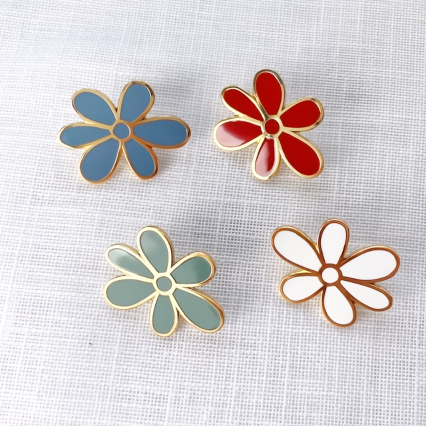The Wonky Daisy Club Pin Badge | Reminder You Are Enough